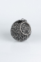 Black-Silver Scaly Evening Bag SH803