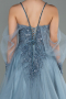 Dusty Blue Long Haute Couture ABU2789