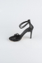 Black Leather Evening Shoe ABD7631