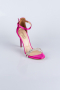 Fuchsia Satin Evening Shoe ABS1915