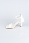 White Patent Leather Evening Shoe ABR1108