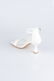 White Patent Leather Evening Shoe ABR1108