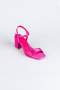 Fuchsia Satin Evening Shoe ABS1107