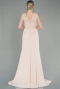 Long Beige Evening Dress ABU2950