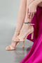 Mink Leather Evening Shoe AB700