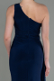 Long Navy Blue Evening Dress ABU2964