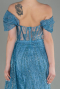 Indigo Long Evening Dress ABU2706