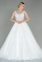 White Wedding Dress ABG001