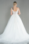 White Wedding Dress ABG001