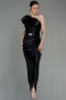 Long Black Evening Dress ABU2982