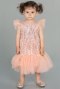 Midi Salmon Scaly Girl Dress ABK1718