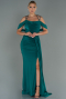 Long Emerald Green Prom Gown ABU3101