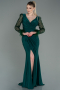 Long Emerald Green Evening Dress ABU3008