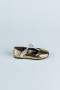 Gold Patterned Kids Shoe HRB185