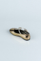Gold Patterned Kids Shoe HRB185