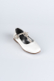 White Satin Kids Shoe HRB185