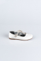 White Satin Kids Shoe HRB185