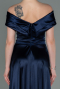 Long Navy Blue Prom Gown ABU3157