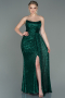 Long Emerald Green Scaly Evening Dress ABU3134
