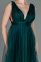 Long Emerald Green Prom Gown ABU3135