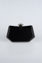 Black Satin Night Bag SH812