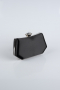 Black Satin Night Bag SH812