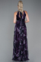Long Purple Invitation Dress ABU674