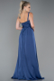 Long Indigo Chiffon Prom Gown ABU3204