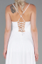 White Long Prom Gown ABU1305