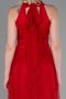 Long Red Prom Gown ABU3252