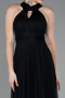 Long Black Prom Gown ABU3252