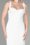 Midi White Night Dress ABK1819