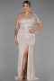 Long Mink Oversized Evening Dress ABU1893