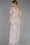 Long Mink Oversized Evening Dress ABU1893