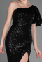 Long Black Mermaid Evening Dress ABU1891