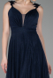 Navy Blue Long Evening Dress ABU2307