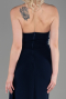 Long Navy Blue Prom Gown ABU3344