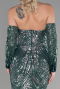 Long Emerald Green Mermaid Prom Dress ABU3396