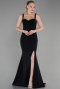 Long Black Evening Dress ABU3345