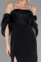 Long Black Invitation Dress ABU2911