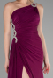 Plum Long Evening Dress ABU2964