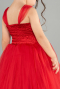 Long Red Girl Dress ABU3031