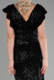 Long Black Mermaid Evening Dress ABU1481