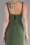 Olive Drab Midi Night Dress ABK1819