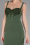 Olive Drab Midi Night Dress ABK1819