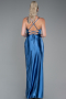 Long Indigo Prom Gown ABU3247