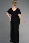 Long Black Formal Plus Size Dress ABU3645