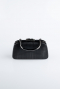 Black Laser Cut Night Bag SH839