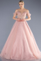 Long Powder Color Designer Evening Dress ABU3663