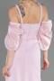 Long Powder Color Invitation Dress ABU2911